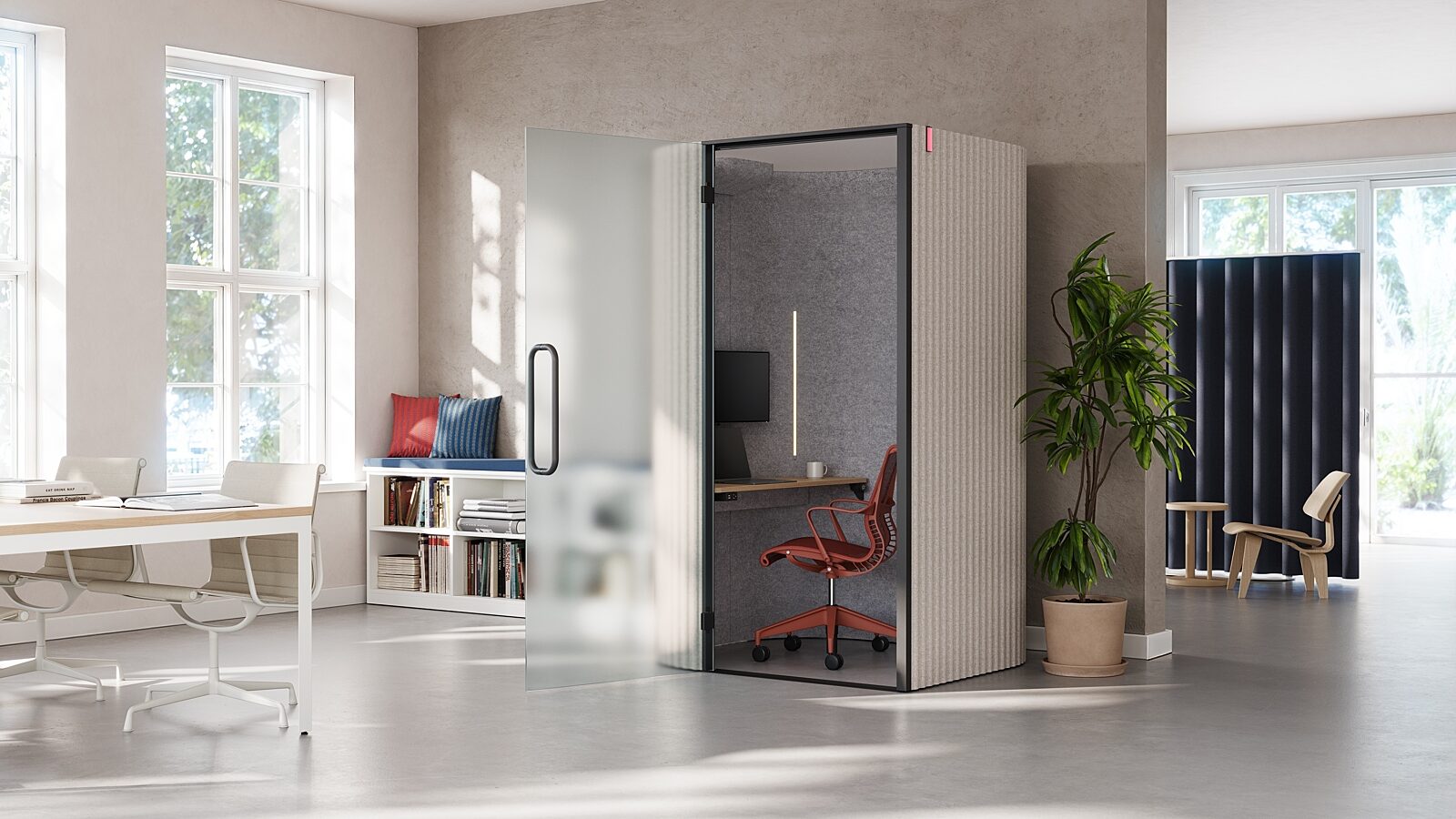 Creative Office Resources Bay Work Pod by Herman Miller